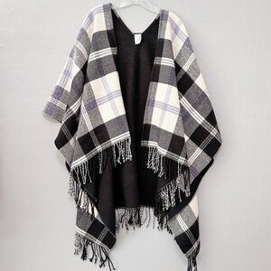 J. Crew Wool Blend Poncho